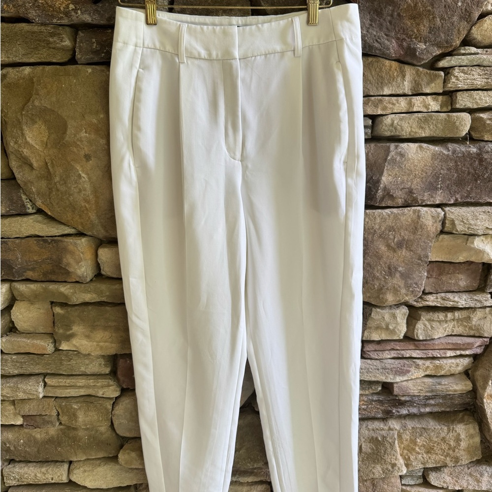 Express White Editor Trousers